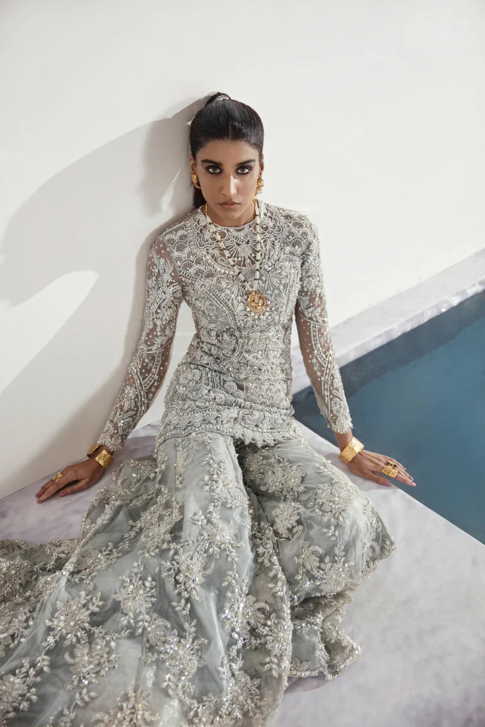 Arzoo (white)- Ready To Wear