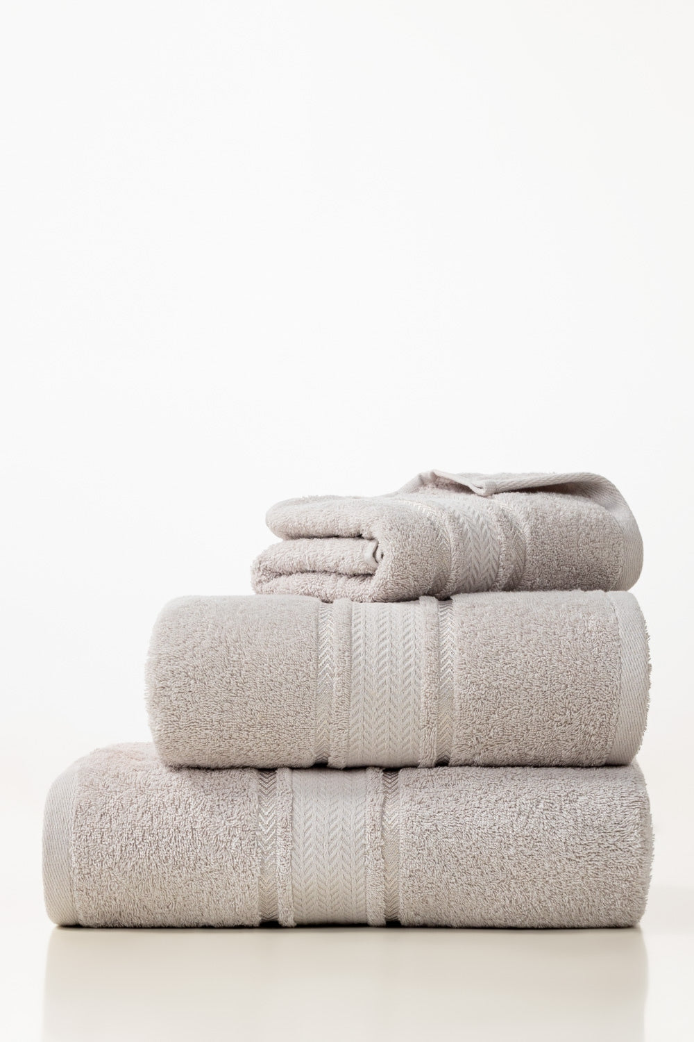 Ash Lilac Combed Towel Viscose