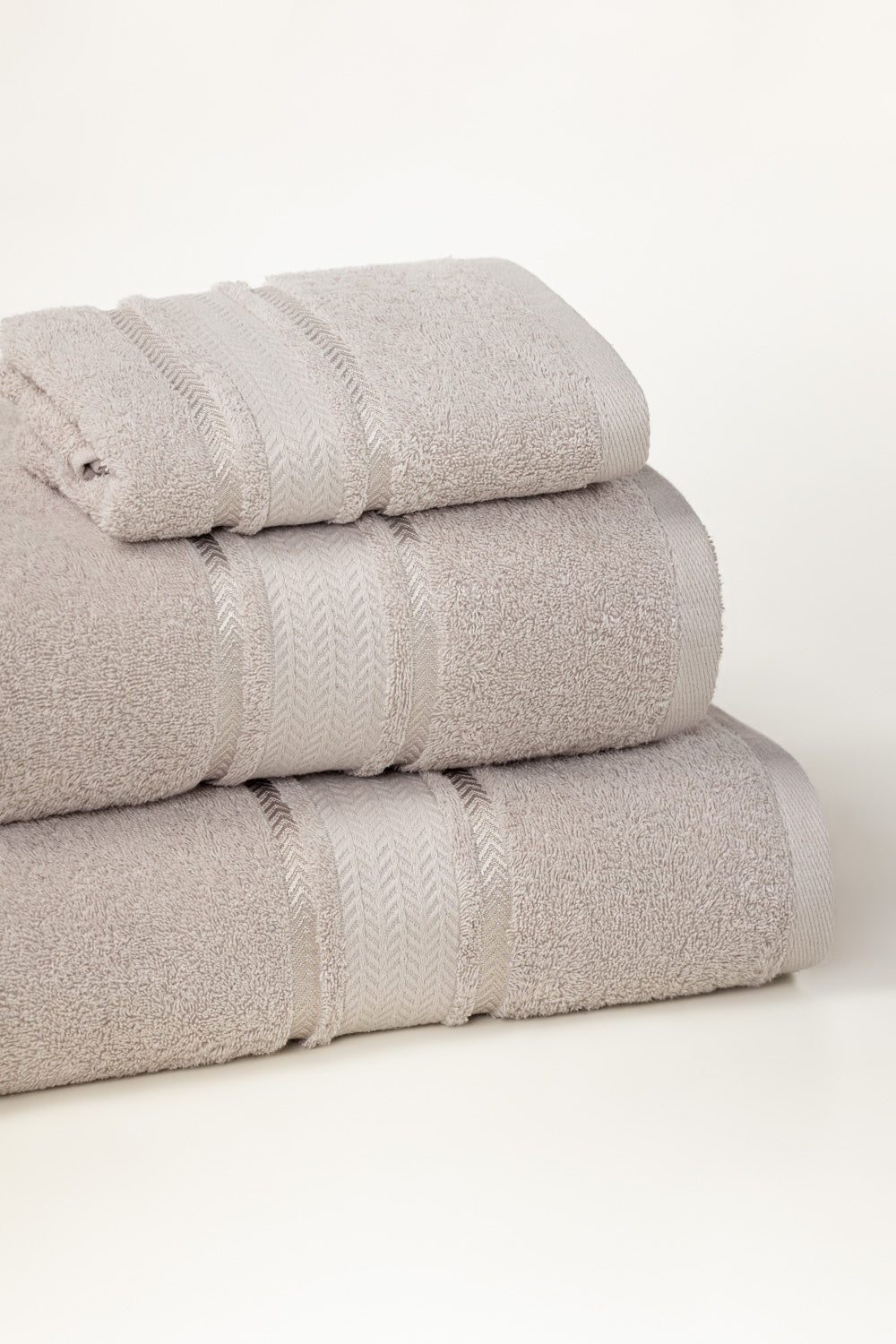 Ash Lilac Combed Towel Viscose