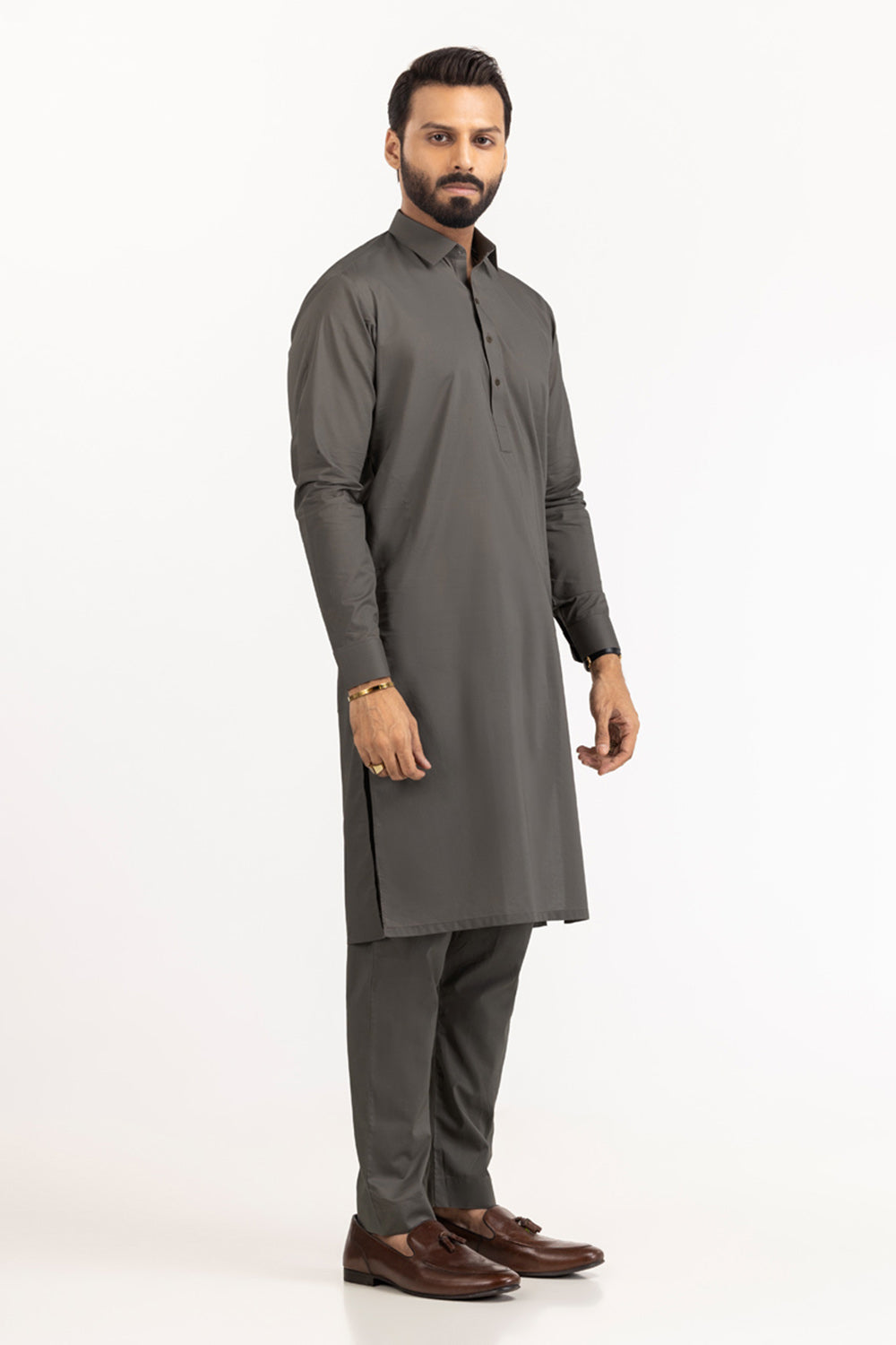Aurangzeb Latha Unstitched Fabric Cotton-Lf