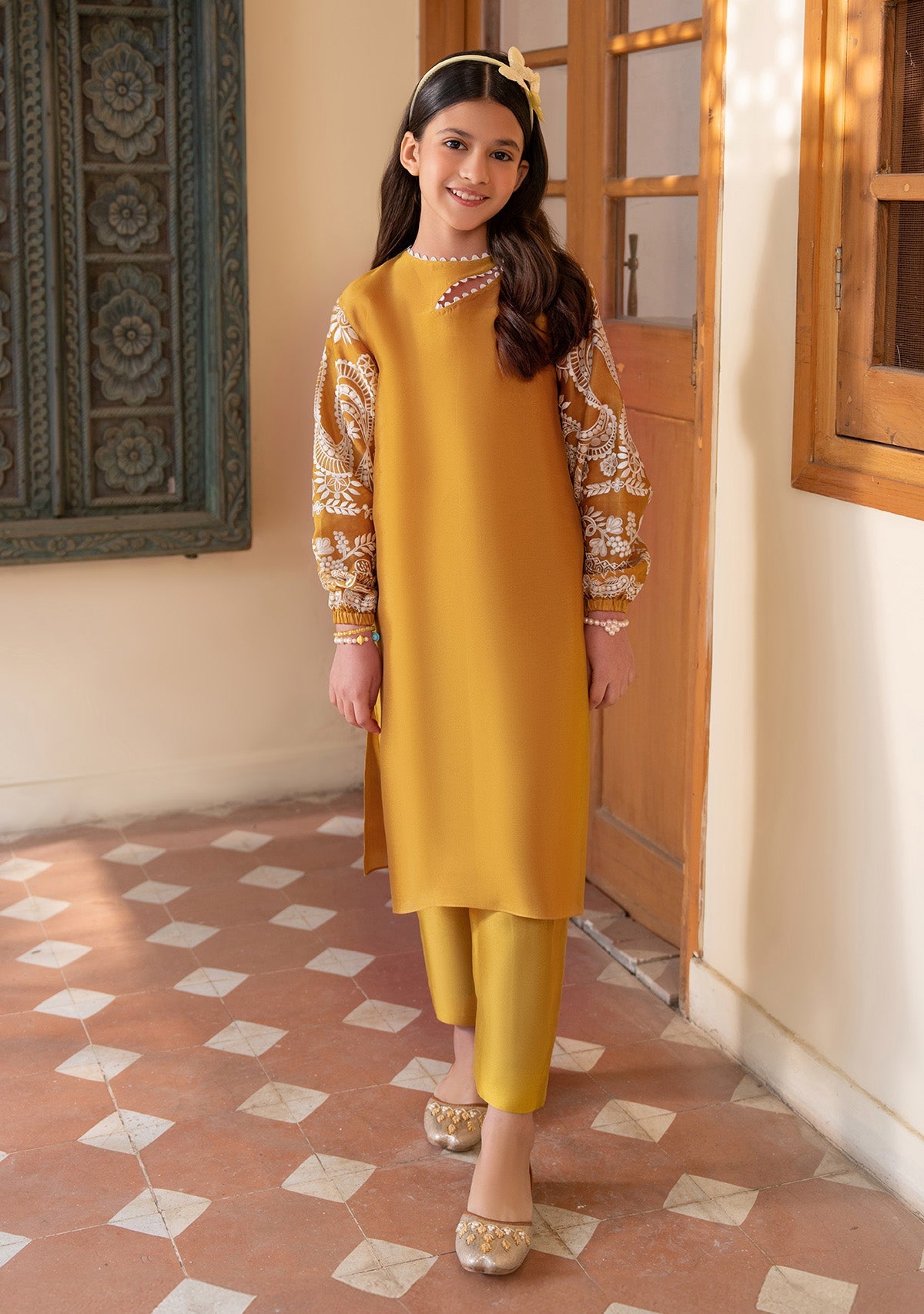 Ava Mustard Kids