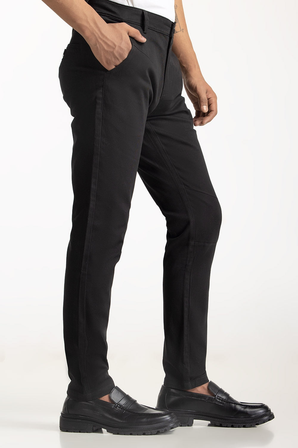 Aviator Black Pant