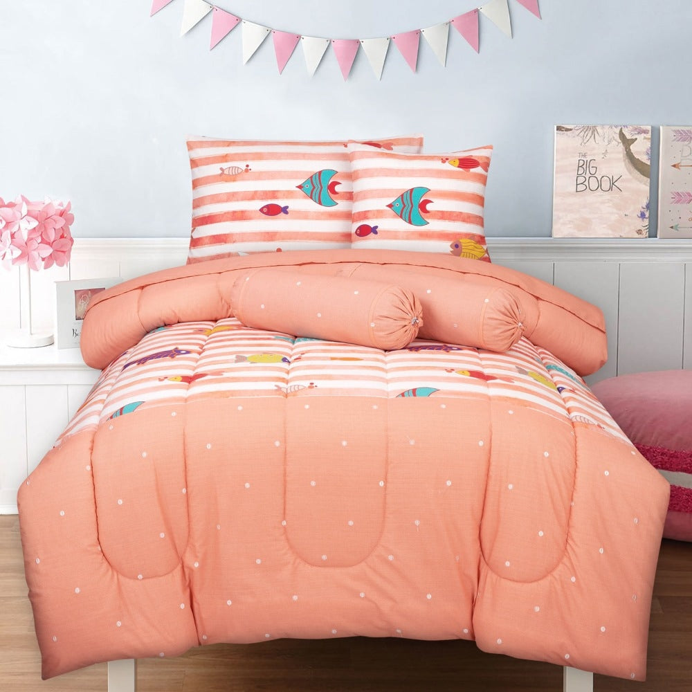 Aw23-Fishes 6 Pcs Bed In A Bag