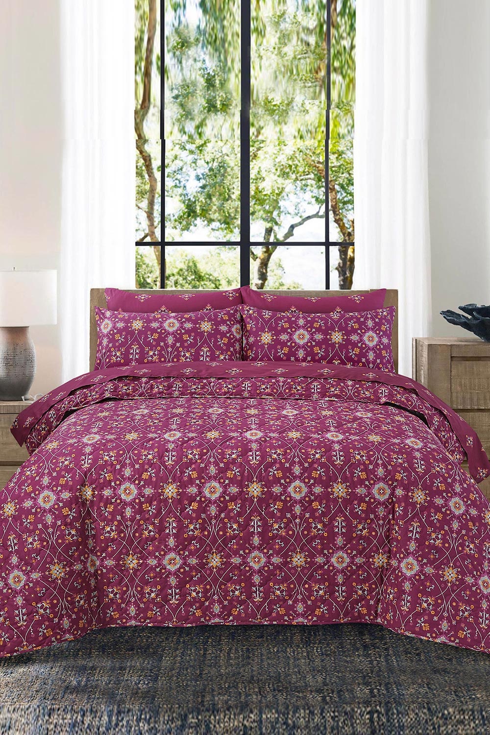 Aw24-Qbds-006 Quilted Bed Set