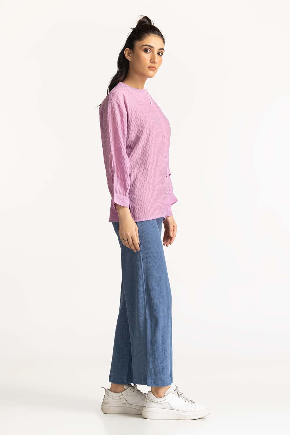 Band Collar Shirt