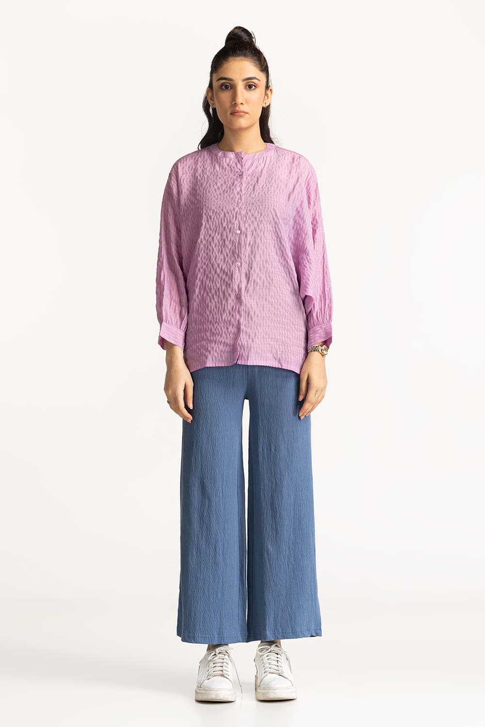Band Collar Shirt