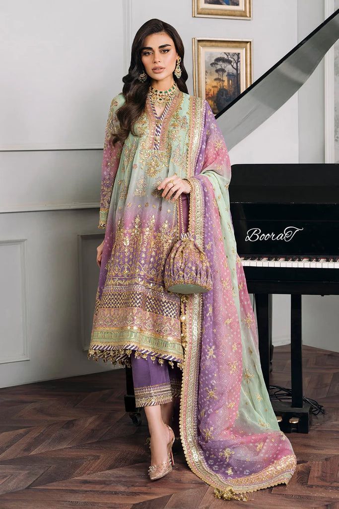 Baroque – SHF1554 Multicolour Chiffon Style