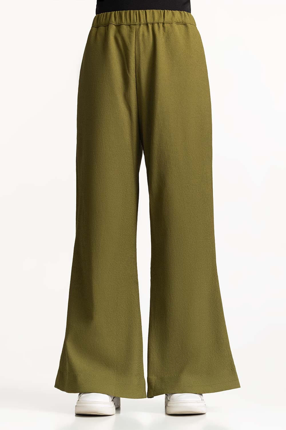 Basic Flared Trousers
