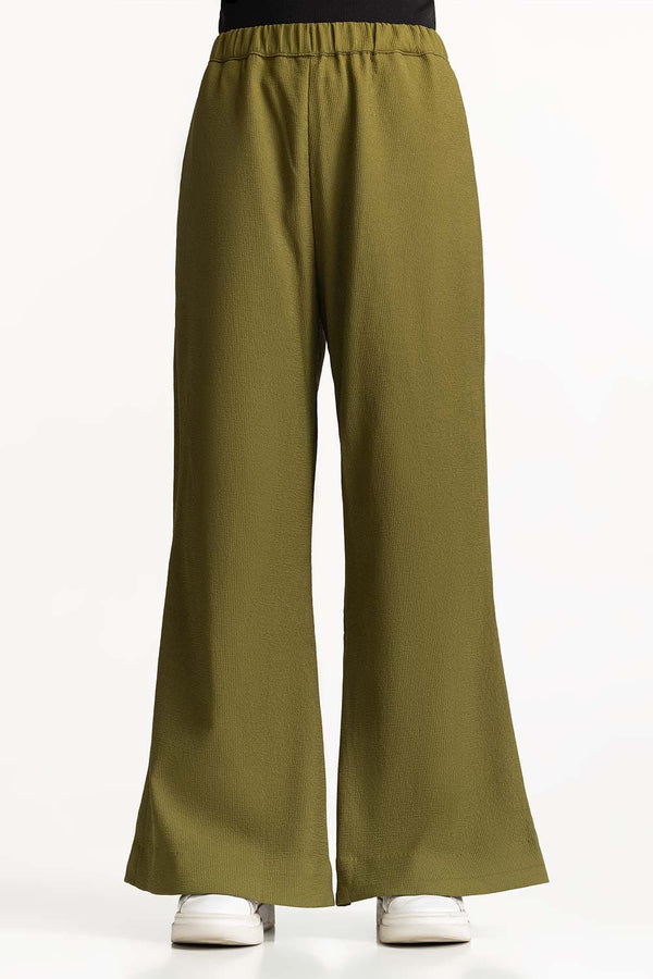 Basic Flared Trousers