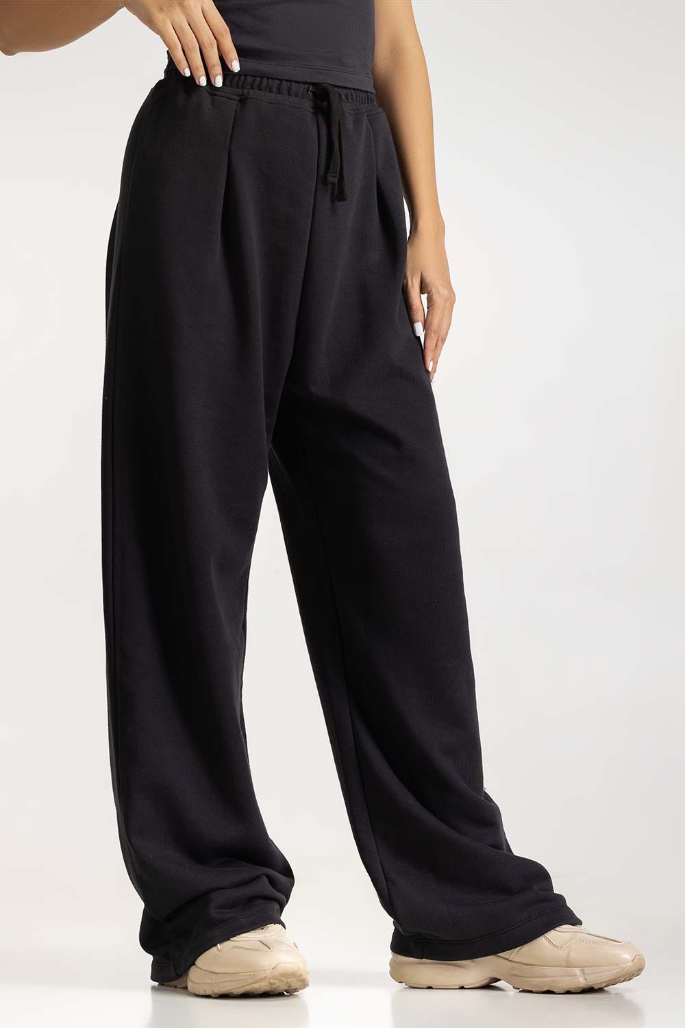 Basic Wide Leg Trouser