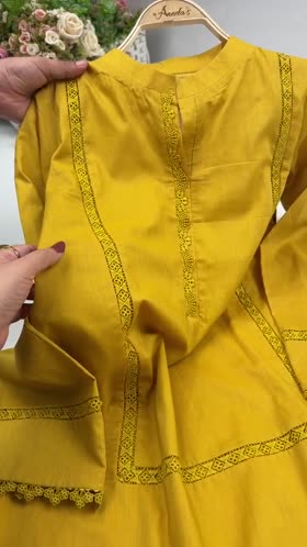 Aneelas Stiched Lawn Solid 2pc [SL-16][Dispatch Time 2 Month]