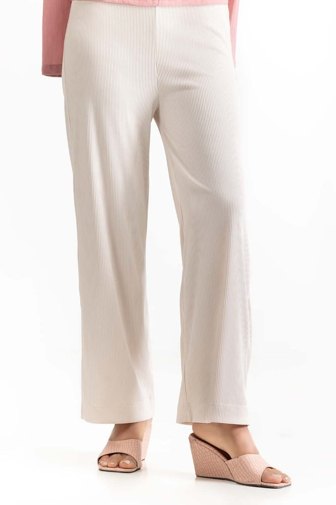 Beige Basic Trouser