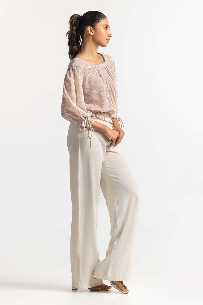 Beige Blouse