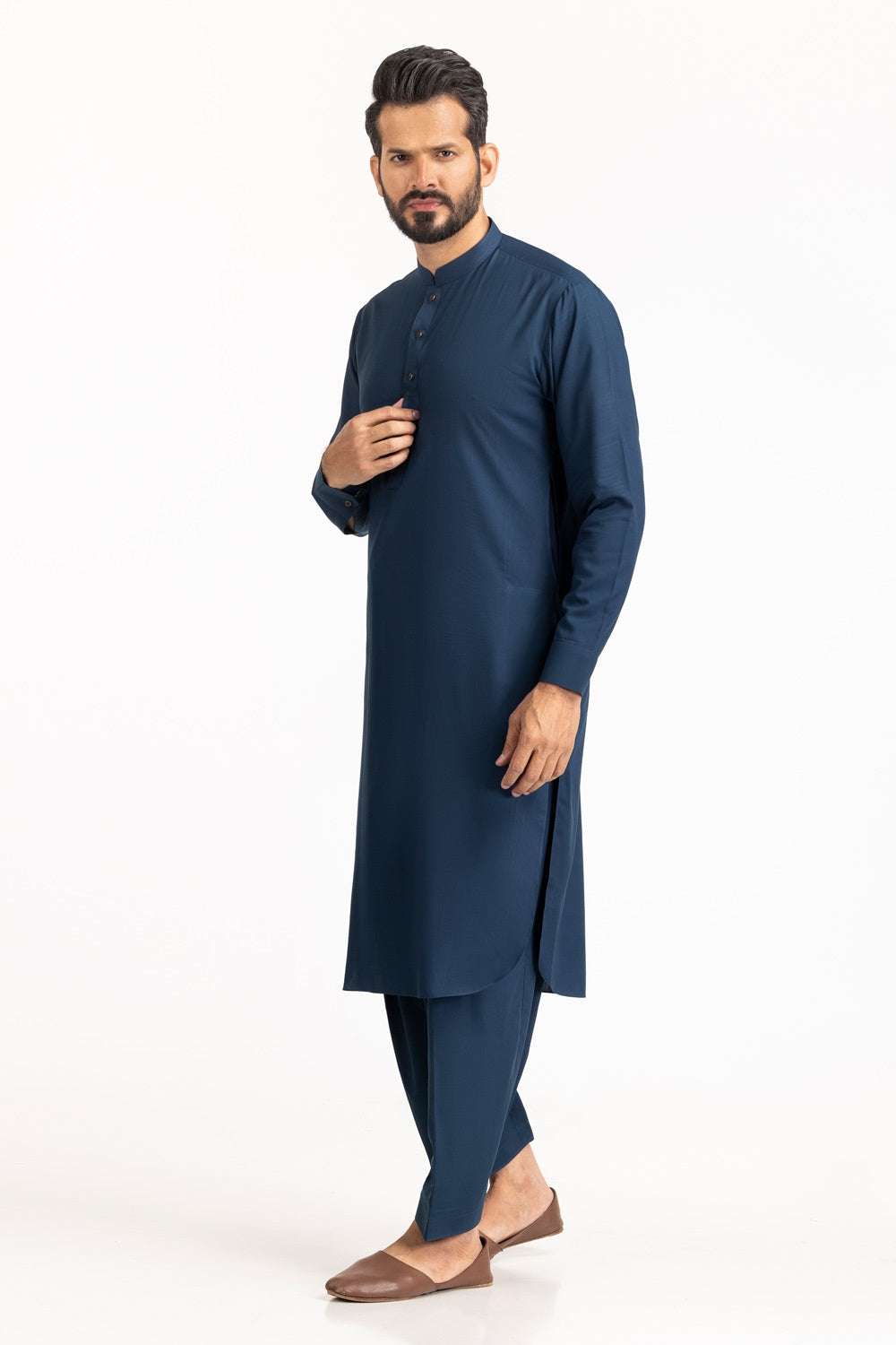 Bemisaal Good Luck Unstitched Fabric Blended-Lf