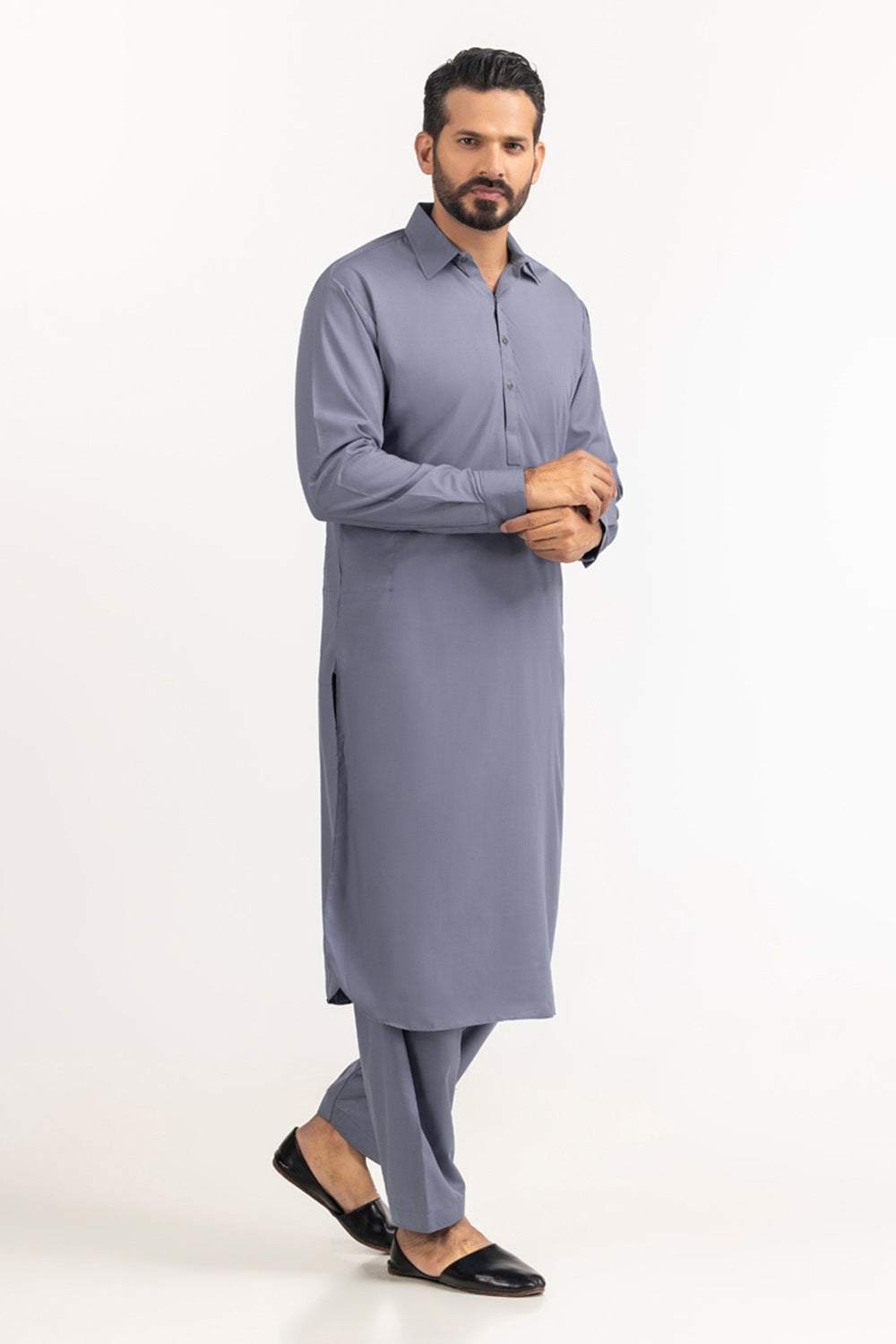 Bemisaal Good Luck Unstitched Fabric Blended-Lf