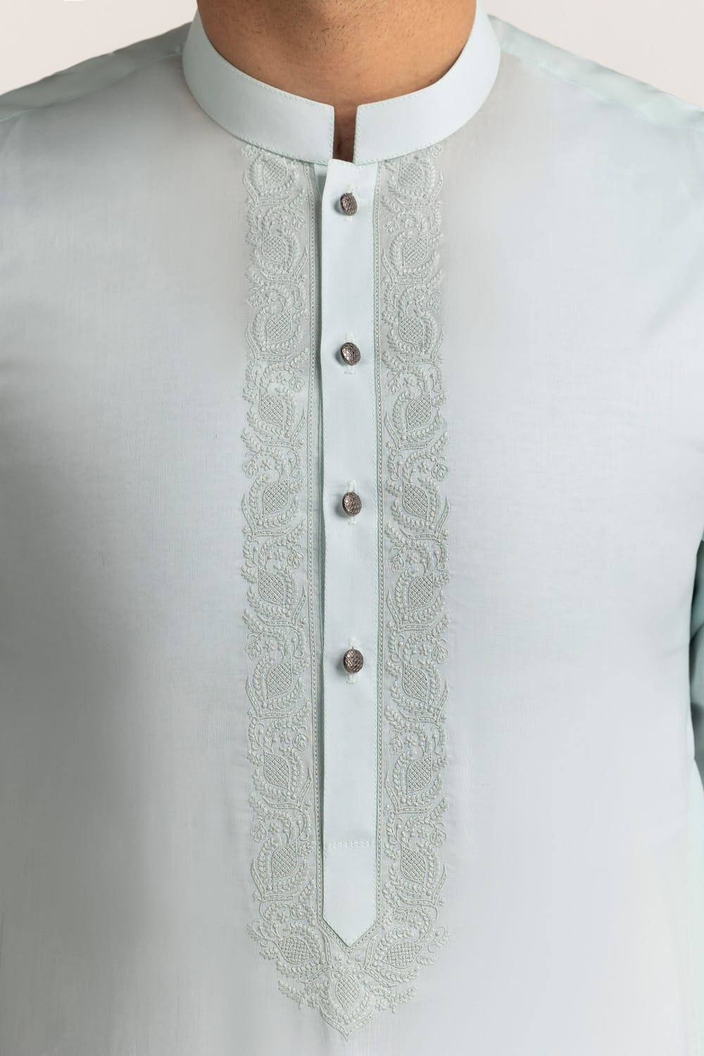 Embroidered Collection Fd C001 Unstitched Fabric Cotton With Gift Box