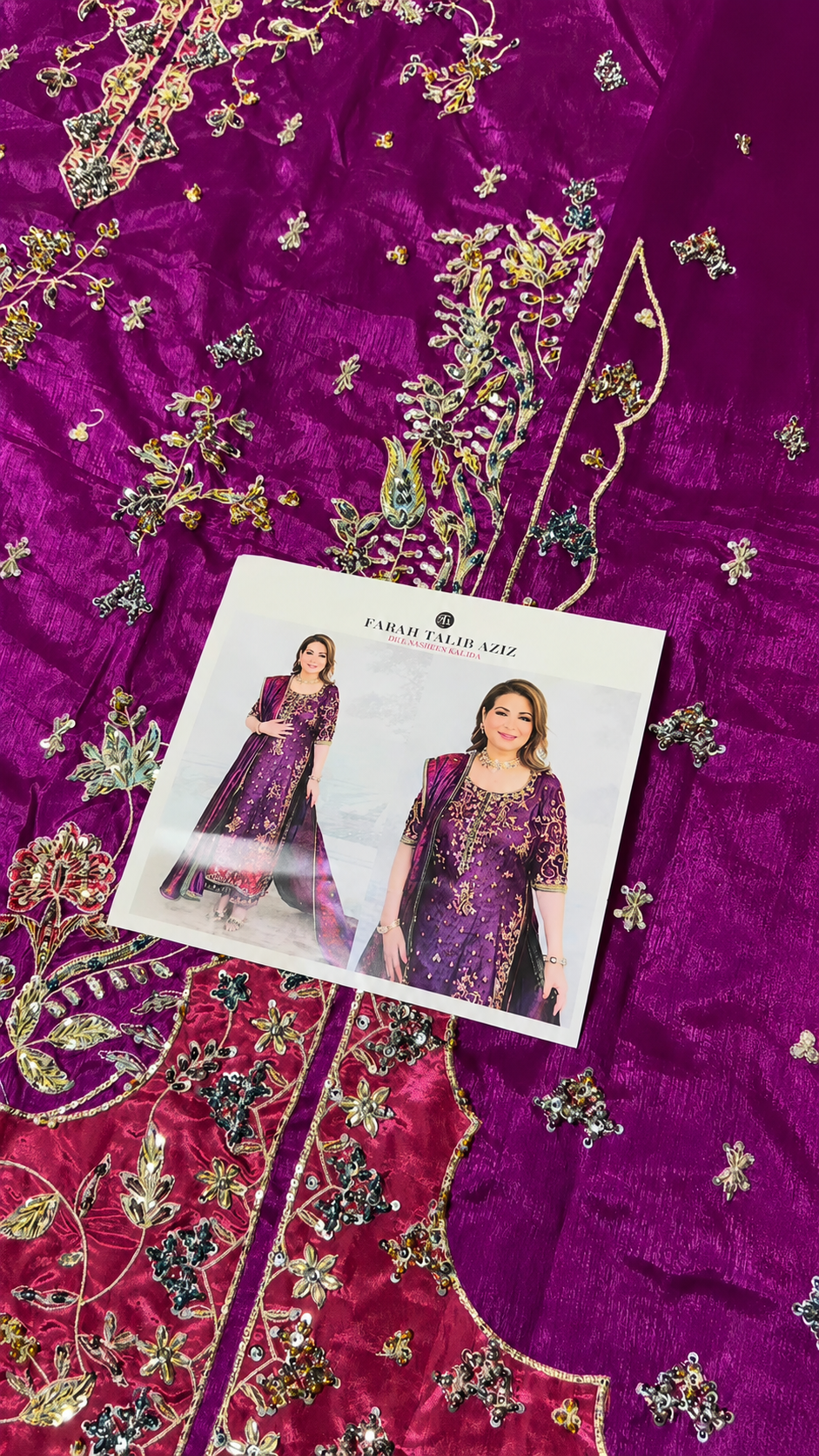 Farah Talib Aziz – Bita Magenta Style