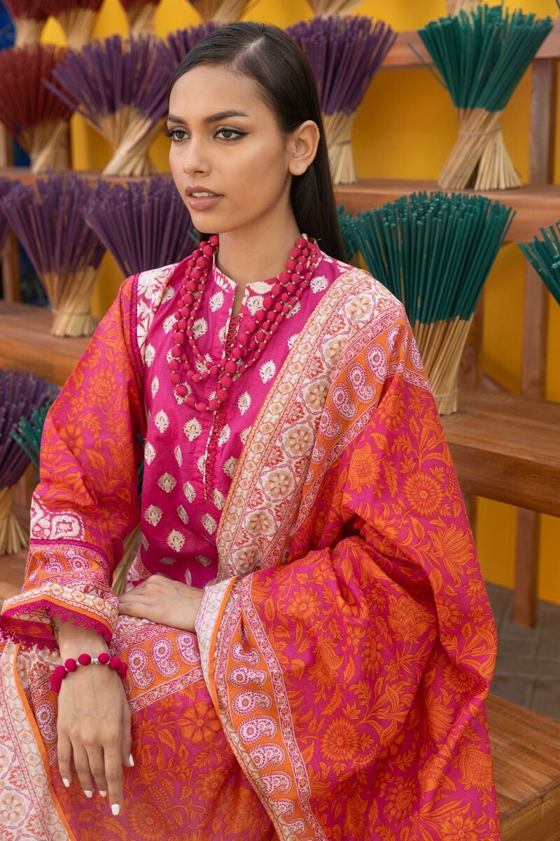 Khaadi The Print Story 24 - Fabrics 3 Piece BLA231208