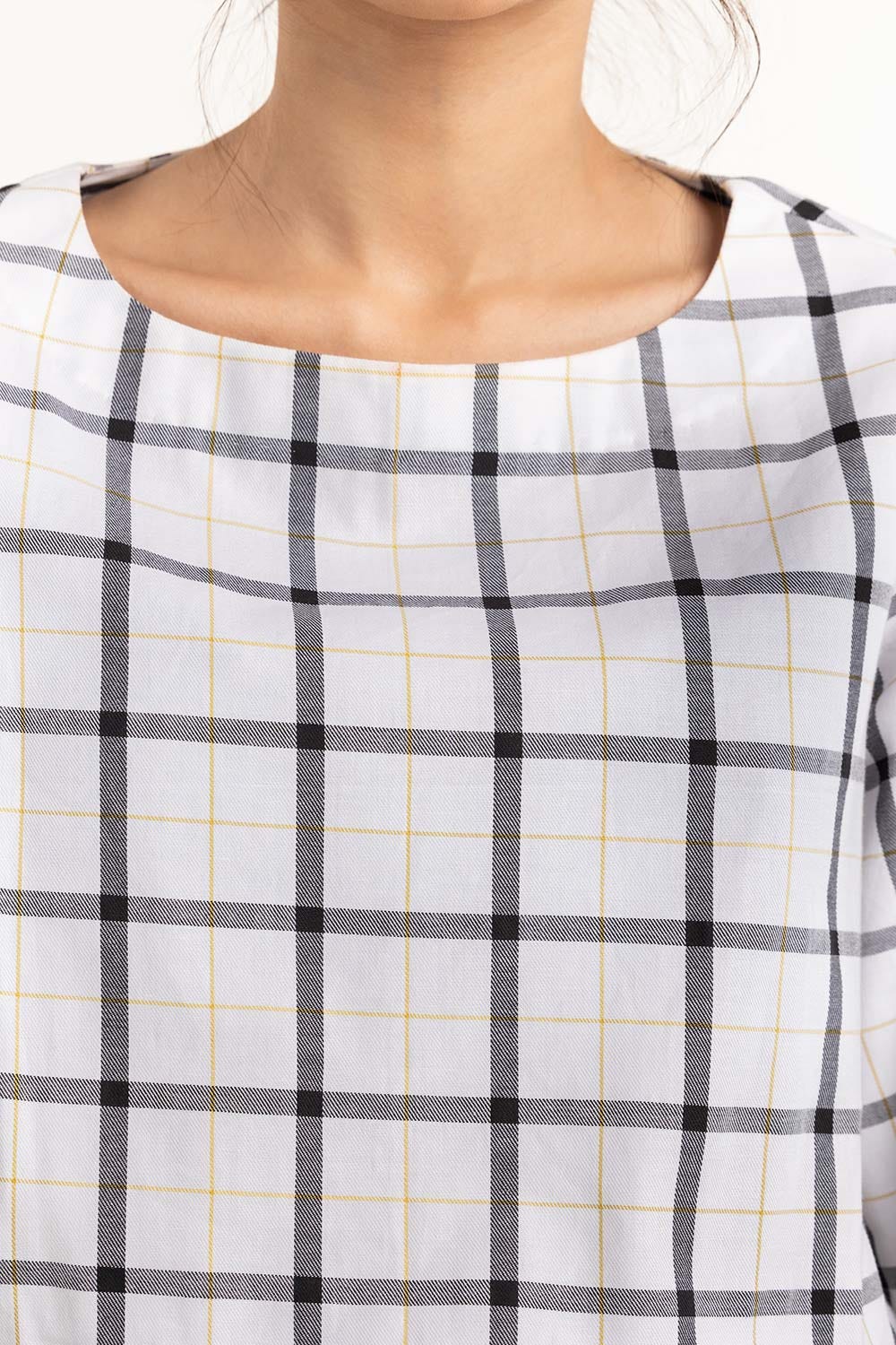 Black And White Casual Shirt