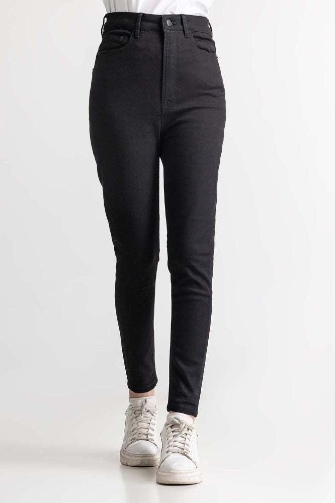 Black Basic Denim Jeans