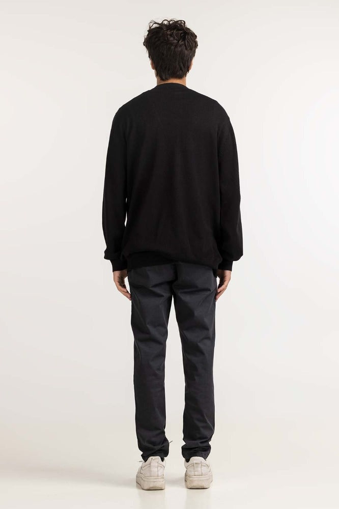 Black Fashion Cardigan