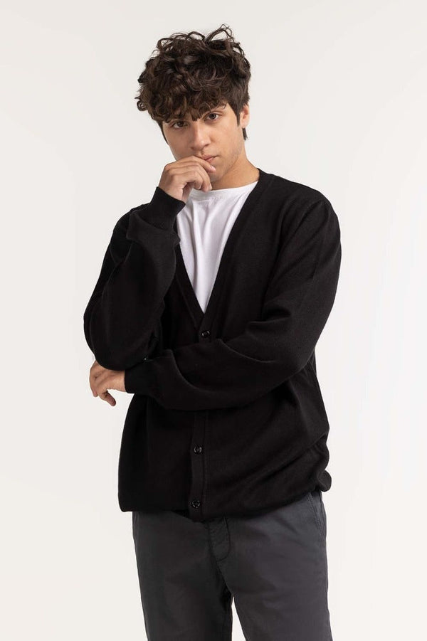 Black Fashion Cardigan