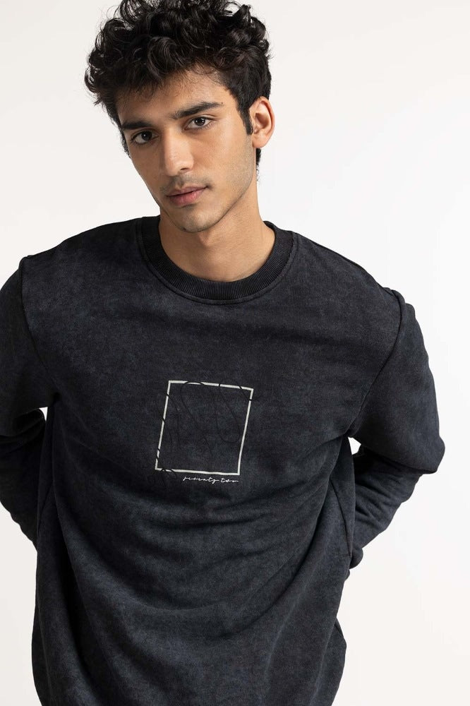 Black Fashion Sweatshirt