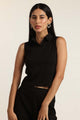 Black Knit Top