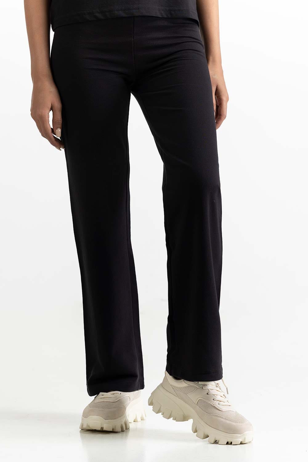 Black Knit Trouser