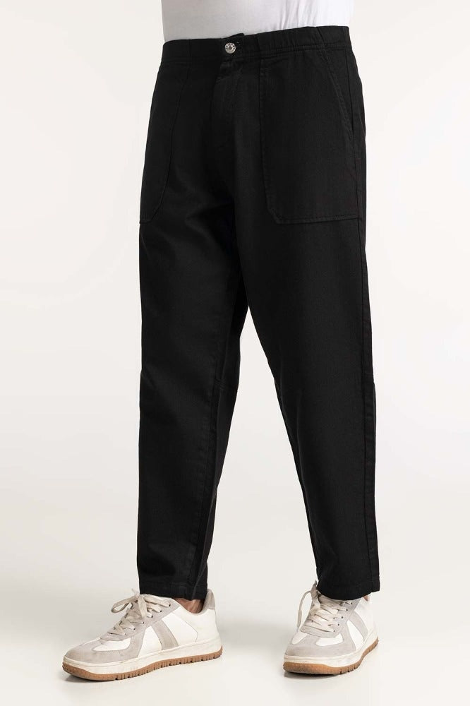 Black Non Denim Trouser