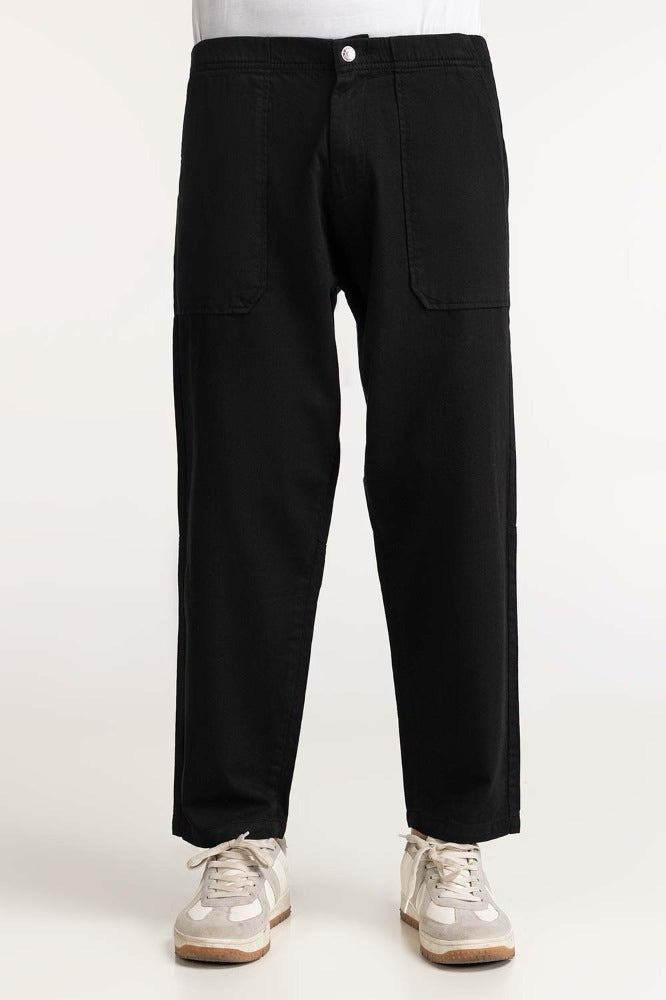 Black Non Denim Trouser