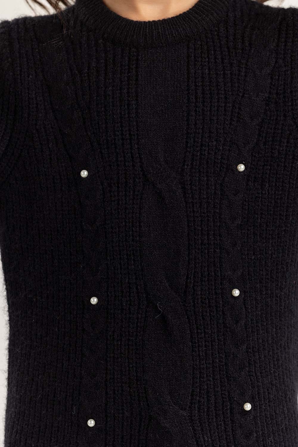 Toddler Girl Black Sweater