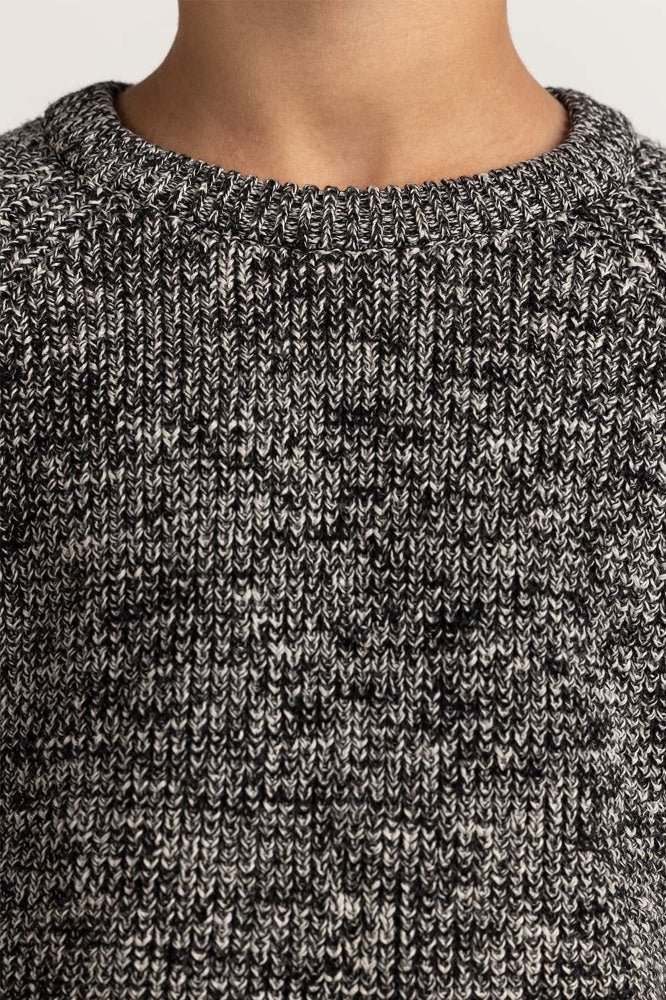 Black White Basic Sweater