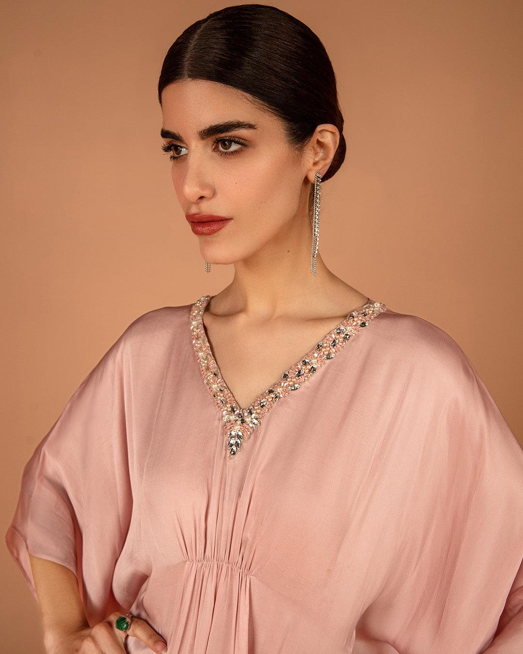 Bloomy Regalia Kaftan by Alizay Saad
