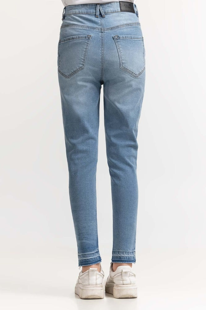 Blue Basic Denim Jeans