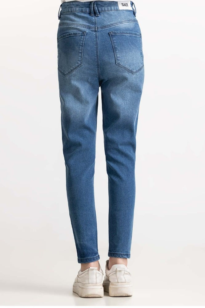 Blue Basic Denim Jeans