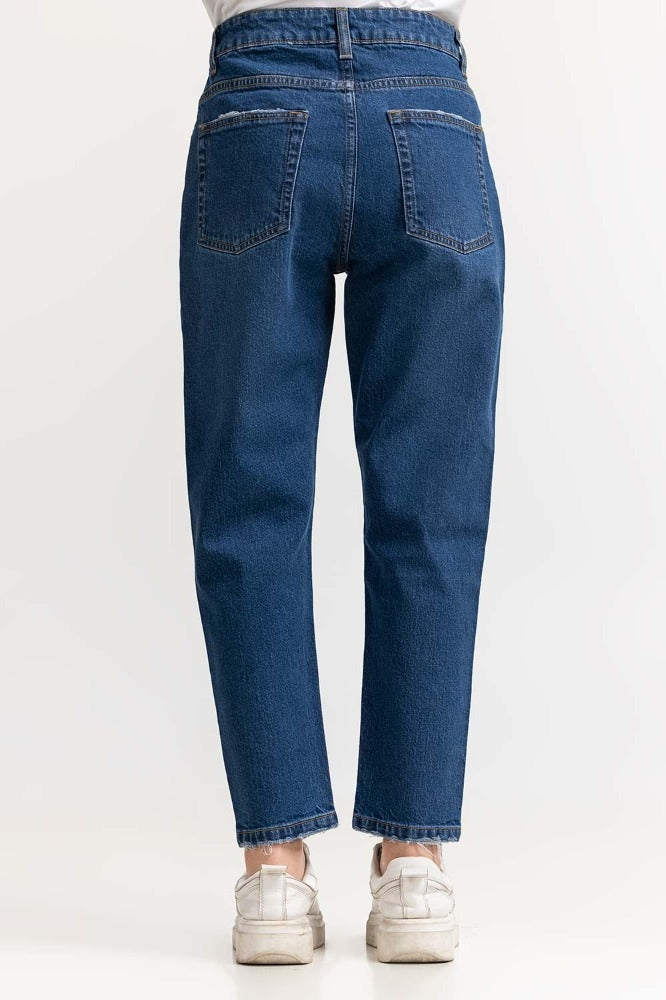 Blue Basic Denim Jeans