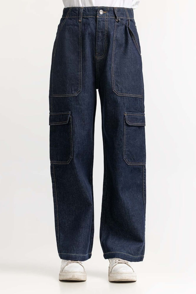Blue Basic Denim Jeans