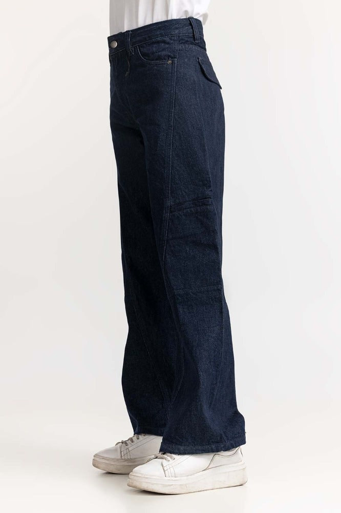 Blue Basic Denim Jeans