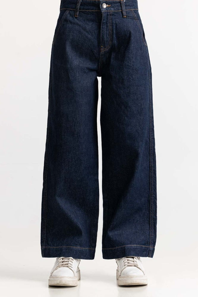 Blue Basic Denim Jeans
