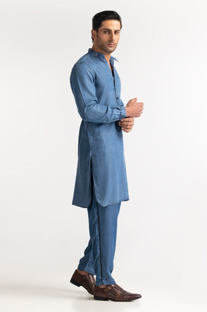 Blue Basic Suit