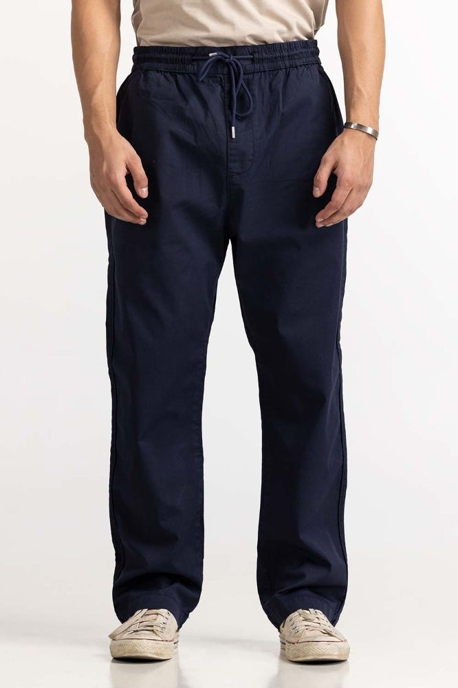 Blue Basic Trouser