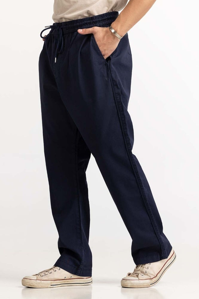 Blue Basic Trouser