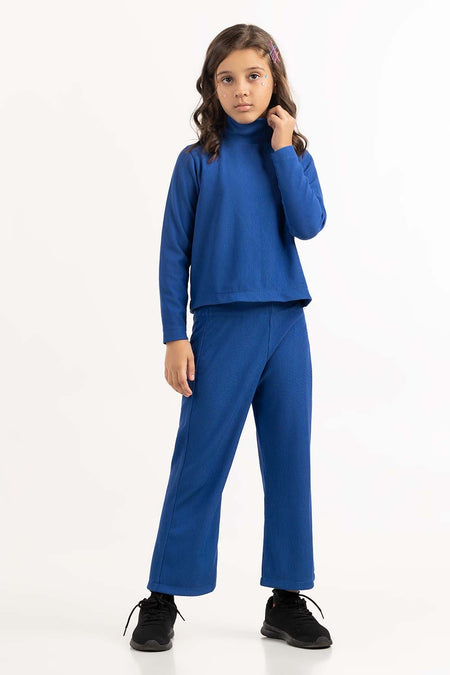 Toddler Girl Blue Blouse