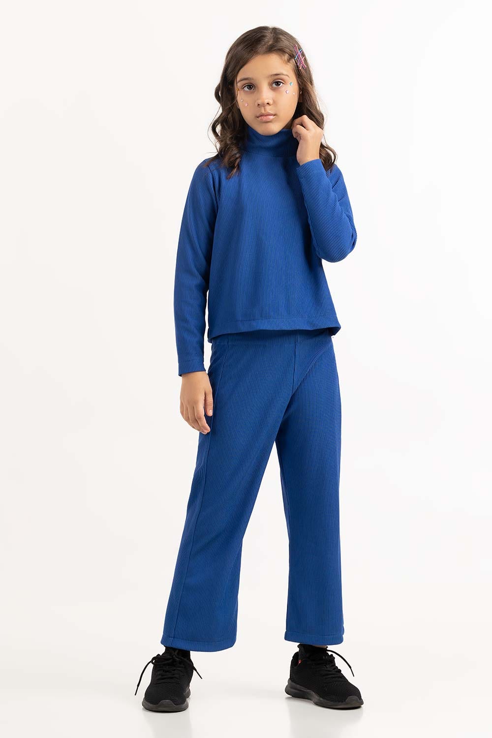 Toddler Girl Blue Blouse
