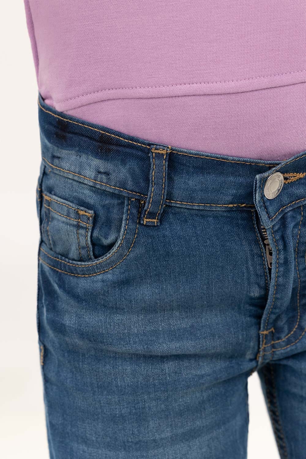 Junior Girl Blue Denim Jeans