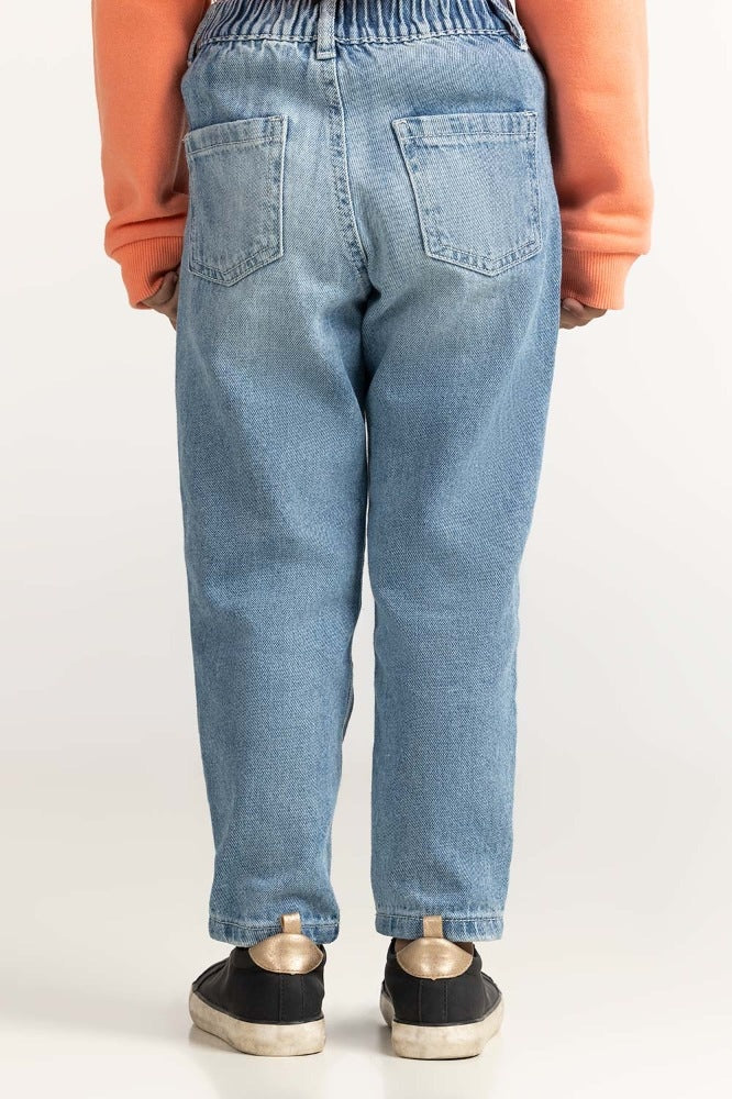 Blue Plain Jeans