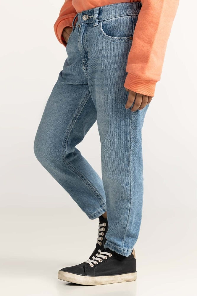 Blue Plain Jeans