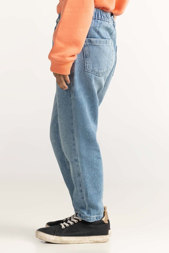 Blue Plain Jeans