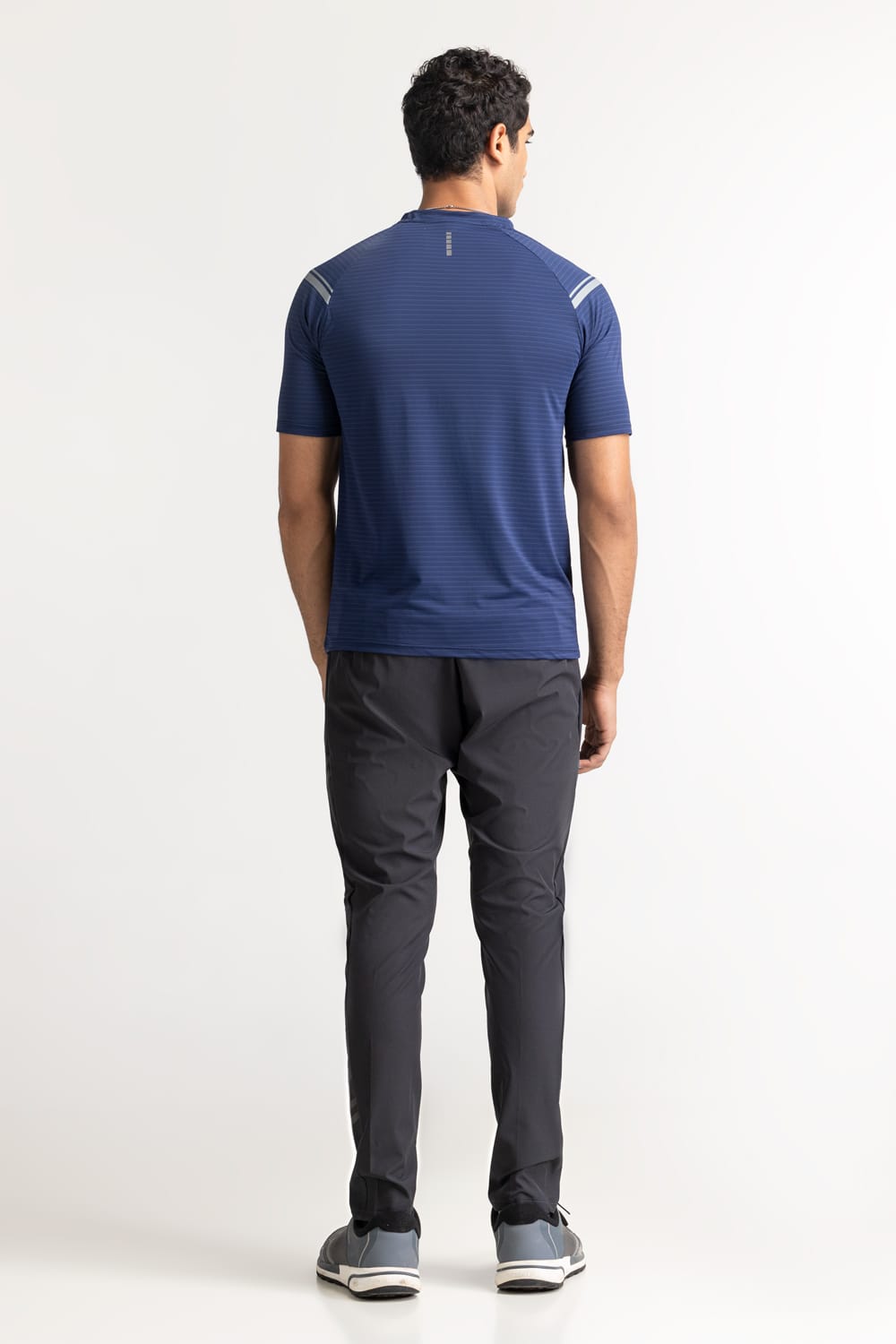 Blue Textured Tee